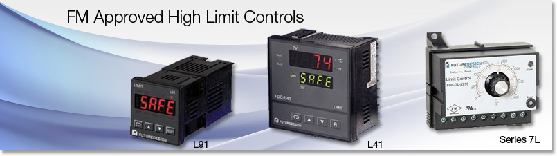 FM Approved Temperature High Limit Controls